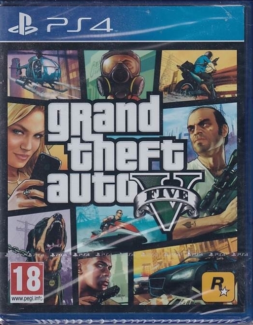 Grand Theft Auto V - PS4 (A Grade) (Genbrug)